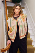 Printed vest | Multicolor | Vest fra Atelier C