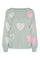 Amarante Knit | Aqua/Panna/Pink | Strik fra Marta du Chateau
