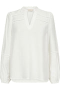 Antina Blouse 207773 | Star Off-White | Bluse fra Freequent – nedsat