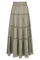 Felicia S Voile Skirt | Smoke Green | Nederdel fra Neo Noir