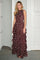 Marli Big Dot Dress | Brown | Kjole fra Neo Noir
