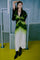 Sabina Kleid 203912 | Schwarz mit Daiquiri-Grün | Kleid von Copenhagen Muse