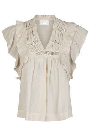 Jayla S Voile Top 159881 | Elfenbein | Top von Neo Noir