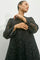 Yeni Lace Sequin Dress | Black | Kjole fra Mos Mosh