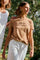 Hezel Tee 206100 | Burro | T-shirt fra Freequent