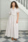 Nellie Wide Stripe Dress | Ivory | Kjole fra Neo Noir