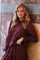 Ebba S Voile Blouse | Burgundy | Bluse fra Neo Noir