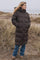Viviana C Puffer Jacket | Dark Brown | Jakke fra Neo Noir