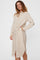 Lava Dress 204307 | Simply Taupe mit Off White | Kleid von Freequent
