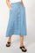 Marti Denim Skirt | Light Blue | Nederdel fra Mos Mosh