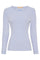 Josiane LS Tee | Celeste/greggio | Bluse von Marta du Chateau