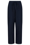 Sonar Linen Pants | Navy | Bukser fra Neo Noir – nedsat