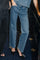 Simona Bedazzled Pants | Stonewash | Hose von Neo Noir