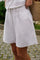 Sega Ramie Shorts | Off White | Shorts fra Neo Noir