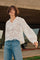 Tazzin Caza Bluse | Weiß | Bluse von Mos Mosh