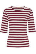 Nena T-Shirt | Wein | T-Shirt von Marta du Chateau