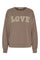 Jessa Sweatshirt | Fango Melange | Bluse fra Marta du Chateau