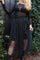 Tulle Heart Skirt | Black Small Silver Hearts | Nederdel fra Liberté