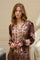 Massima Botanical Border Blouse | Black | Bluse fra Neo Noir