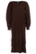 Ena LS Dress | Dark Brown | Kjole fra Liberté