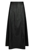 Raya Faux Leather Skirt | Black | Nederdel fra Neo Noir