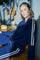 Lucinda Pullover 207445 | Navy Blazer W. Star Off-White | Strik fra Freequent