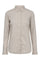 Mattie Flip Stripe Shirt | Safari | Skjorte fra Mos Mosh
