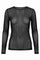 Bobbie Basic Mesh | Black | Mesh bluse fra Avery
