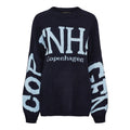 Aria Knit 8111 OS | Navy/Light Blue | Marta du Chateau – nedsat