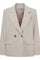 Marissa Blazer | Beige Stripe