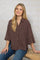 Lydia Blouse 2909 | Blomme | Bluse fra Prepair