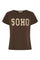 Herdis Tee | Moro/Beige | T-shirt fra Marta du Chateau