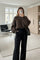 Cable Knit MG0109 | Chocolate | Strik fra Atelier C
