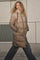 Nova Dip Dye Down Jacket | Savannah Tan | Jakke fra Mos Mosh