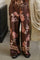 Lunet Botanical Border Pants | Black | Bukser fra Neo Noir