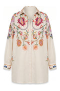 Mina Cotton Shirt | White