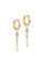 Liva | Blue Quartz | Øreringe fra Enamel