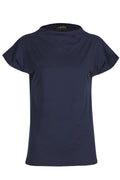 Alma Top | Staubige Marine | Bluse von Liberté