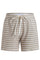 Alma Shorts | Sand Ivory Stripe | Alma fra Liberté
