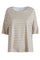 Alma Tshirt | Sand Ivory Stripe | Tshirt fra Liberté