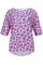 Alma Tshirt | Pink Purple Flower | Tshirt fra Liberté