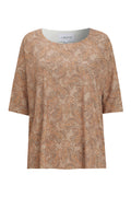 Alma Tshirt | Sand Paisley | Tshirt fra Liberté – nedsat