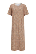 Alma Tshirt Dress | Sand Paisley | Kjole fra Liberté – nedsat