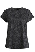 Alma U T-Shirt | Schwarzgraue Spitze | T-Shirt von Liberté – nedsat