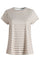 Alma U Tshirt | Sand Ivory Stripe | Tshirt fra Liberté