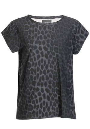 Alma U Tshirt | Dark Grey Leo | TShirt fra Liberté
