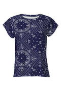 Alma U Tshirt | Blue Scarf | Tshirt fra Liberté