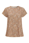 Alma U Tshirt | Sand Paisley | Tshirt fra Liberté – nedsat