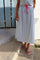 Alma Loose Skirt | L. Blue Creme Small Stripe | Nederdel fra Liberté