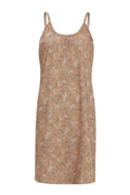 Alma Short Strap Dress | Sand Paisley | Kjole fra Liberté – nedsat